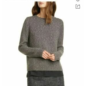 Club Monaco Split Back Crew Neck Sweater Size XS